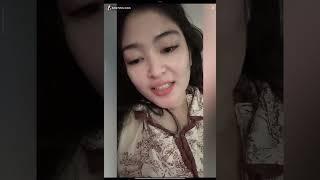 Aulia Fahma Lubis Hot Live bangun tidur sexy belahan putih mulus bibir pink 🩷