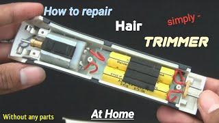 Repair Trimmer At Home //Repair Kemei Km - 5017 hair trimmer//Electronic hair clipper repair