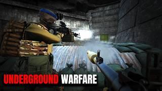 The Battle for the Underground Fortress