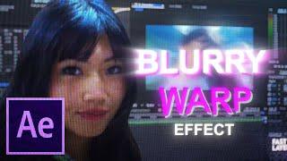 blurry warp transition on after effects (NO PLUGINS)