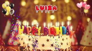 LUIZA Happy Birthday Song – Happy Birthday to You