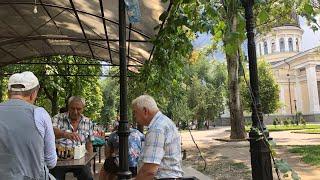 AUGUST 2020 - Odessa/Одеса (Ukraine/Україна) Cathedral Square & Spaso-Preobrazhensky Cathedral