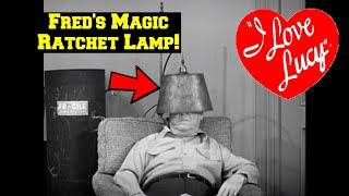 Fred Mertz's (Bill Frawley) HILARIOUS Magical Ratchet LAMP on "I Love Lucy"