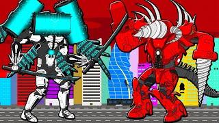 NEW TITAN COMPUTERMAN VS DEMON DRILLMAN! Skibidi Toilets Cartoon Animation