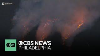 Mines Spung Wildfire in NJ's Wharton State Forest is 90% contained, officials say | Digital Brief