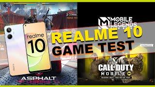 Realme 10 Game Test