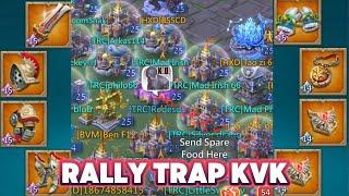 4 Way KvK Highlights. Rally Trap Vs Mixed Rallies. Maxed Account. Lords Mobile