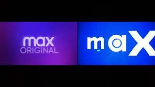 HBO MAX + MAX original| Logos | Comparison