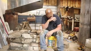 More Masonry In the Timber Frame: The Stone Forge Continues