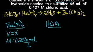 Titrations