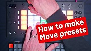 How to create Drift Presets for Ableton Move