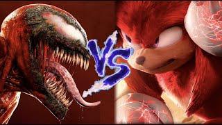 CARNAGE vs KNUCKLES - Epic Supercut Battle!