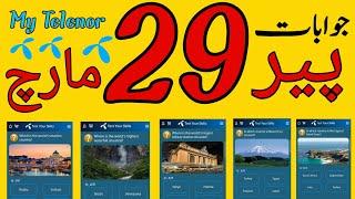 Telenor questions today  My Telenor Question & Answers