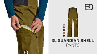 3L GUARDIAN SHELL PANTS – Robust and casual in the deep snow | ORTOVOX