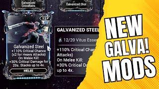 New Galvanized Mods for Melee in Warframe