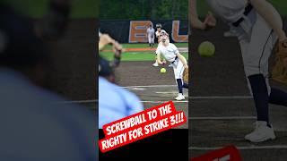  Screwball Perfection! | STRIKE 3 Right on the Edge #strikeout