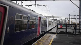 Triple Class 321s through Romford