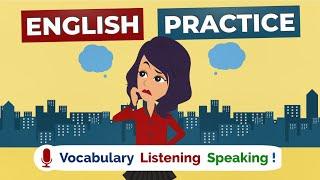 Learning English Speaking Practice with Shadowing | Improve English Conversation Listening