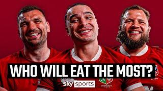 Who will EAT the most on tour? | Teammates with British and Irish Lions!