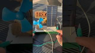 Solar powered desktop fan #diy #fan  #solar  #solarenergy