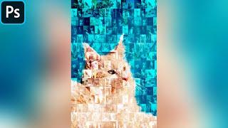 Photo Mosaic Portraits | Photoshop Tutorial