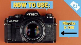 How to Use: Minolta X-700 - Kamerastore