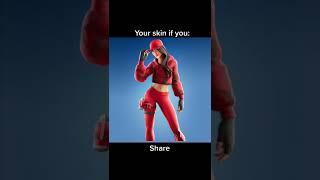 your fortnite skin #shorts