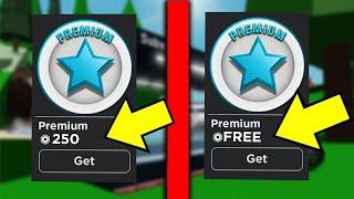 COMO CONSEGUIR GAMEPASS PREMIUM GRATIS en BROOKHAVEN 2024