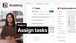 Assigning tasks to others