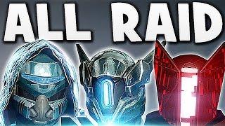 Destiny - ALL RAID ARMOR SETS !