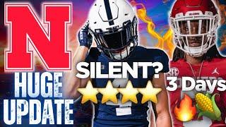 SCOOP: Nebraska Has A SILENT RB Commit+ 4⭐️ Tomorrow + MORE VISITS | Husker Football Recruiting
