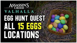 All 15 Easter Eggs Locations (Ostara Festival) - Assassin's Creed Valhalla