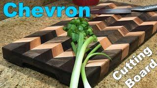 Chevron Cutting Board Tutorial