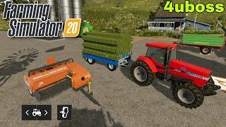 Fs20 mods | Trailer and Baler Gallignani in Farming simulator 20 Gameplay