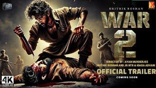 War 2 : Official Trailer | Hrithik Roshan | Jr NTR | Kiara Advani | Ayan Mukherjee | War 2 | YRF