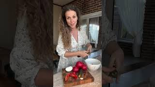 А мы не только пироги едим но и вкусный ужин #garden #жизньзагородом #рецепты#огород #shorts