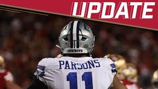 Cowboys Micah Parsons is in danger of missing game vs 49ers with injury 