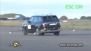 Range Rover ESC test