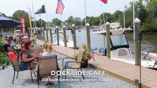 Delicious Breakfast At Dockside Cafe In Tuckerton, NJ With Chris and Lisa