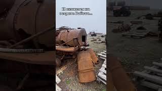 Заброшенная военная база на острове Вайгач