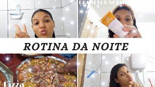 MINHA ROTINA DA NOITE  // NOITE DA PIZZA 