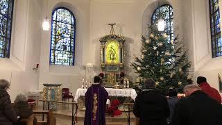 Hl. Messe/Dienstag der 4. Adventswoche/24.12.24/9.15 Uhr/live aus der Kapelle