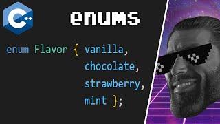 ENUMS in C++ explained easy 