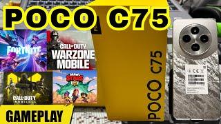 POCO C75 GAMING TEST #fornite #warzonemobile #callofduty #pococ75 #poco #gameplay #gamingtest