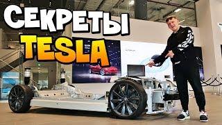 Тесла в РАЗБОРЕ и СКРЫТЫЙ разнос АВТОСАЛОНА Tesla в Дубае! Илон Маск