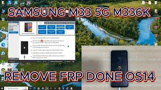 SAMSUNG M33 5G / M336K FRP REMOVE VI TEST POINT BY CHIMERA TOOL DONE