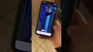 I totally got him!  Broken phone screen! #prank
