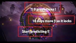 Battle Pass Predictions for TI 9 | international 2k19