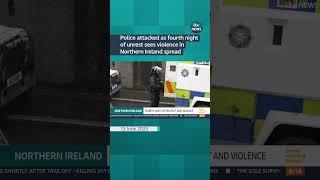 Police attacked as fourth night of unrest sees violence in Northern Ireland spread #ballymena