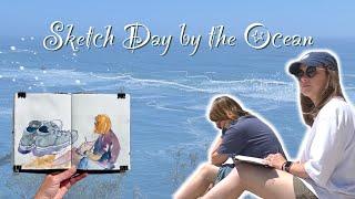 Sketch Day by the Ocean